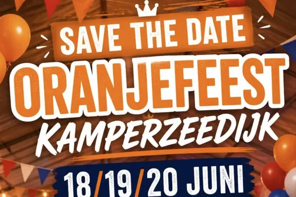 Oranjefeest Kamperzeedijk